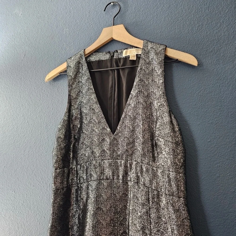 Michael‎ Kors - Metallic Cocktail Dress
